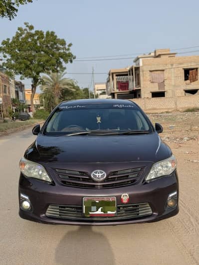 Toyota Corolla gli ridwain color  03168934127