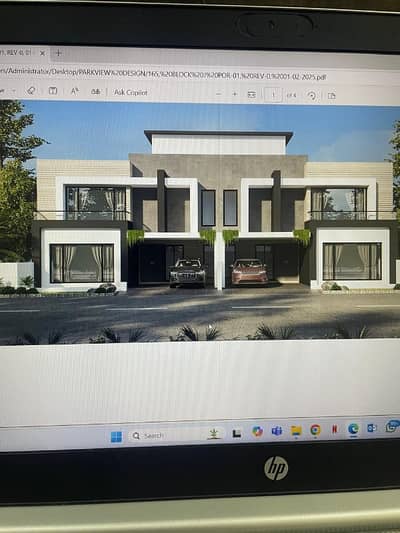 10 Marla Grey Structure House | 50ft Road | Main Boulevard Block J