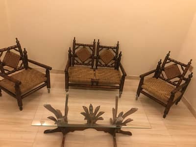 chairs and center table for sale 40,000/-