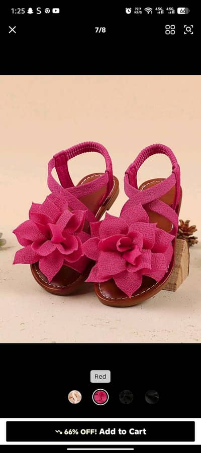 baby girl shoe