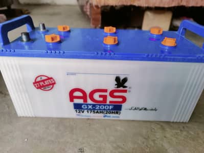 AGS 12 Volt Battery for UPS Inverter Strong Backup Good Condition