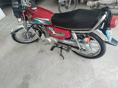 Honda 125 model 2023, registered in 2024