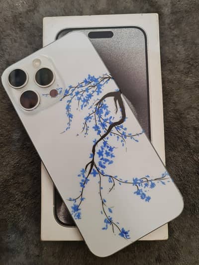 Iphone 15 pro max pta approved 256gb