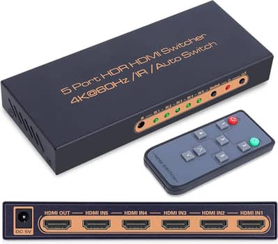 HDMI SPLITTER 5 IN 1 OUT
