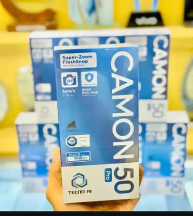 Tecno Camon 50 pro Cash Installment Available
