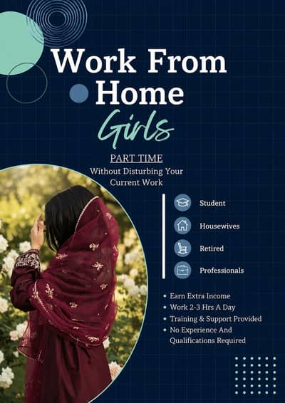 Job opportunities work at home for girls