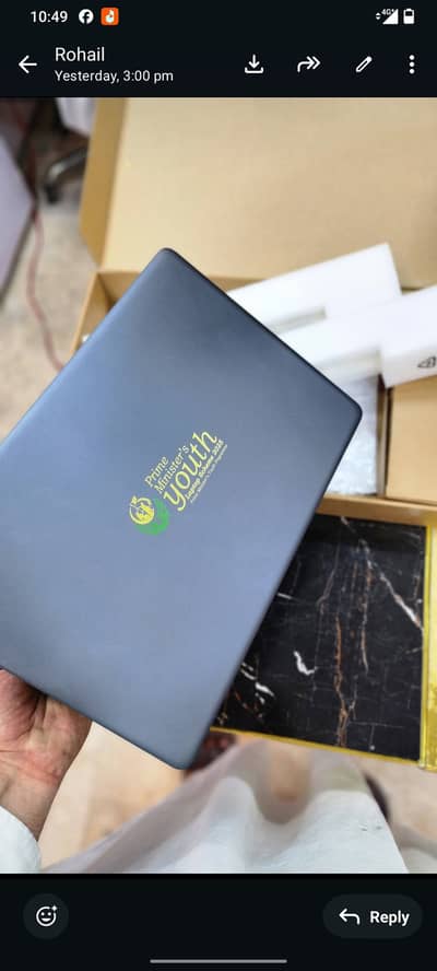 Powerful laptop with Ryzen 7