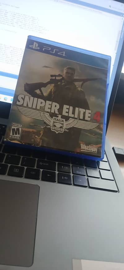 Sniper Elite 4 DISK for sale