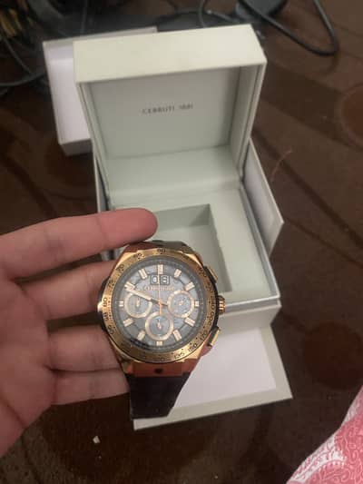 Its a persian branded watch with an expired warrenty card of 2 years