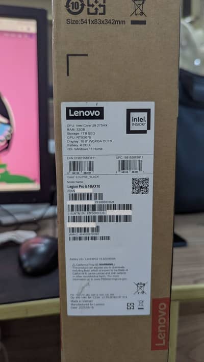 Lenovo Legion Pro 5 & Asus Rog Strix Rtx 5070 Gaming Laptops