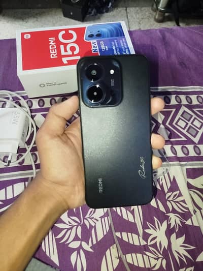 redmi 15 c new with box