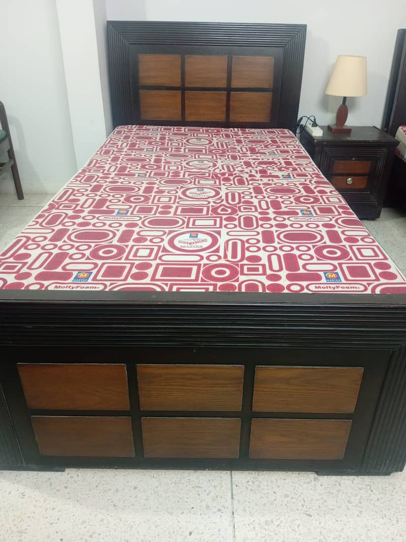 Single Bed with Mattress 1