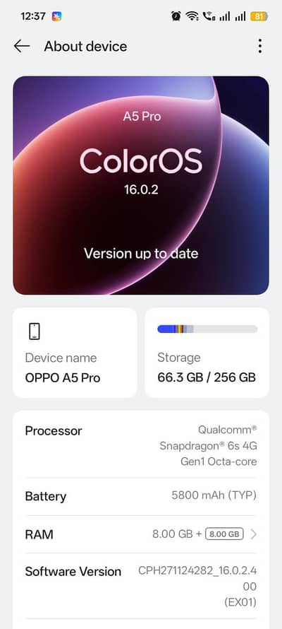 oppo a5 pro