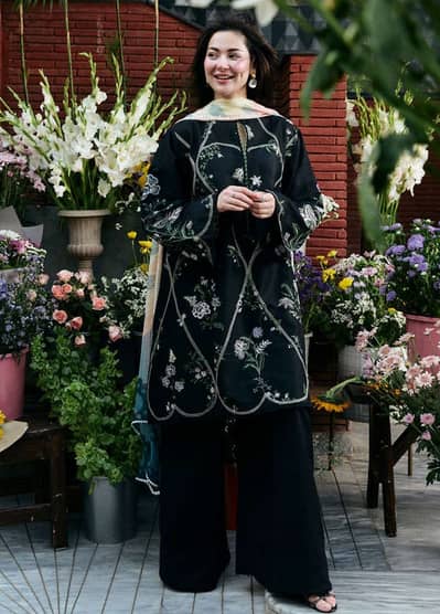 Unstitched Embroidered Lawn 3PC