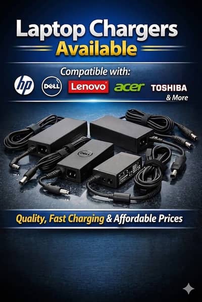 Genuine Laptop Charger Apple Surface HP DeLL Lenovo Type C Magsafe 65