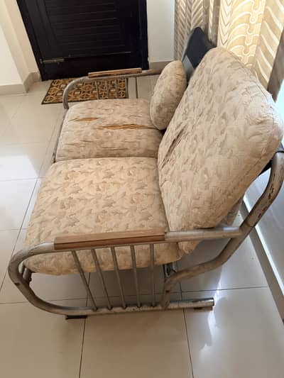 Steel Aluminium Alloy 2 Seater