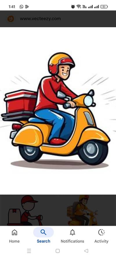 delivery Rider