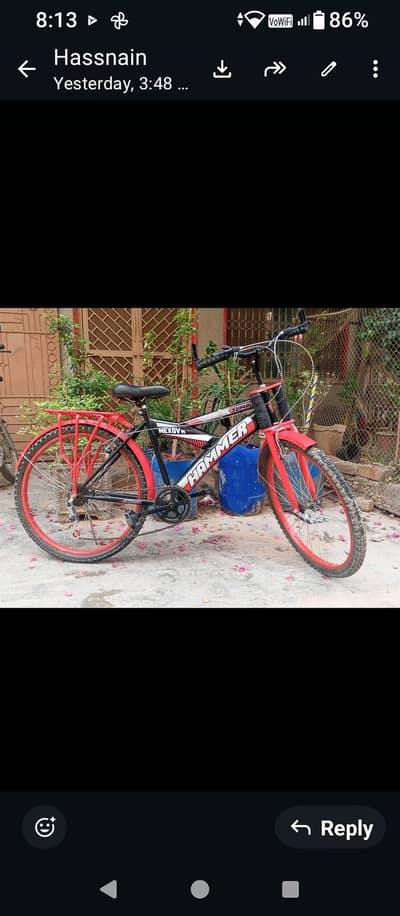 26iches cycle for sale