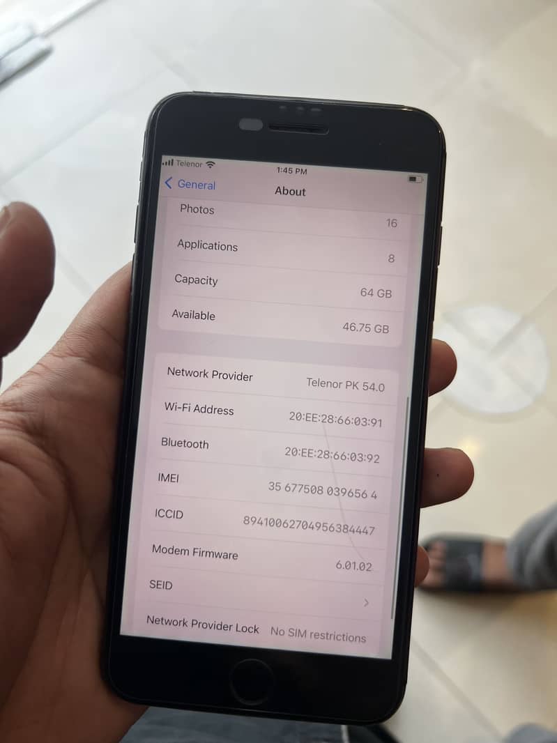 Iphone 8plus pta approved 1