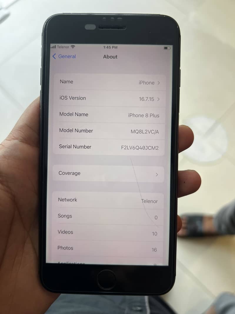 Iphone 8plus pta approved 2