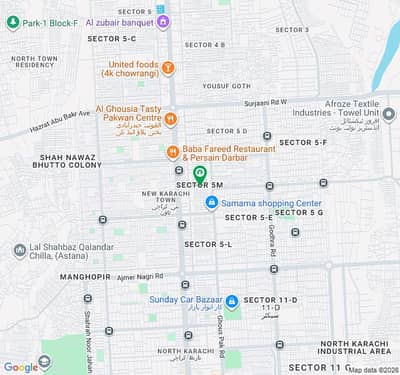 Commercial Corner Property with Open Halls 300 Sq Yards, North Karachi Sector 5M