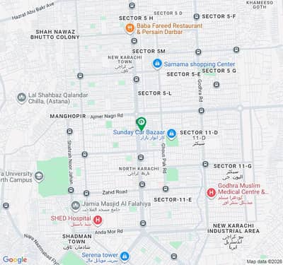 5-Room Apartment for Sale 2nd Floor, North Karachi Sector 11-K (Saleem Centre, Haroon Heights)