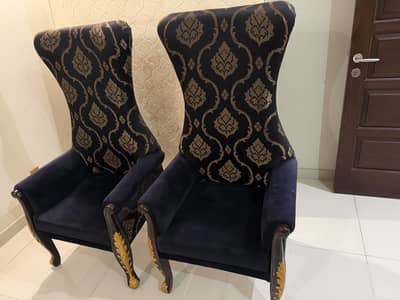 High back chairs