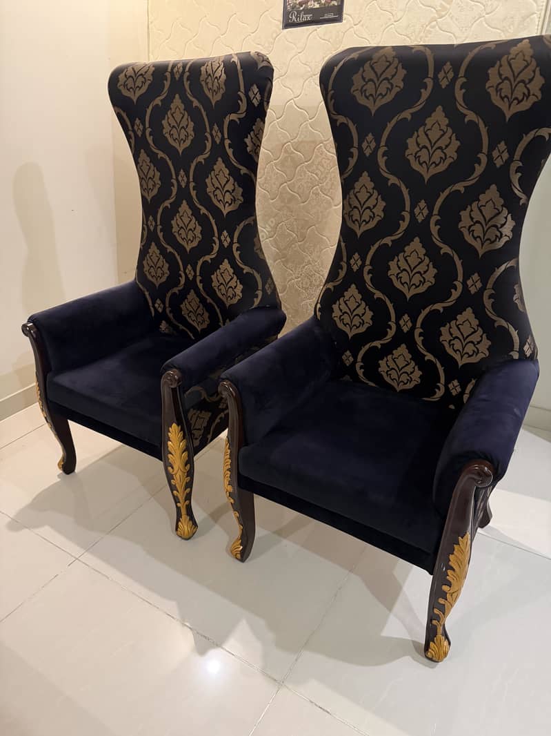 High back chairs 1