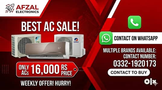 Gree Ac/Haier Ac/Dawlace ac/orient ac/kenwood ac/Pel ac/tcl Ac/media A