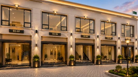 2 MARLA COMMERCIAL PLAZA FOR SALE IN EASTERN BLOCK BAHRIA ORCHARD LAHORE.