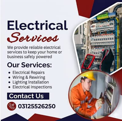 Electrician Service  / Electrical Services in Lahore / Home Wiring