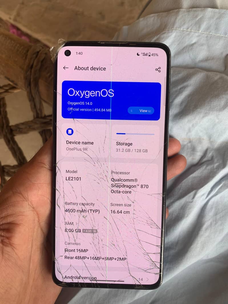 one plus 9R 4