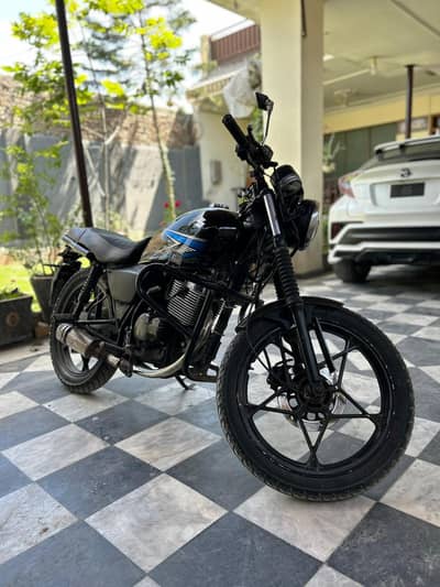 Suzuki GS 150 2017 Model - Totally Genuine - Scrambler Modified