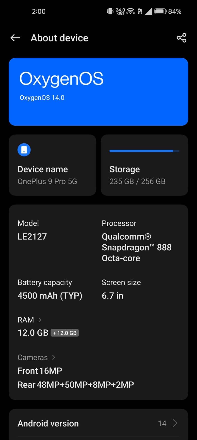 OnePlus 9 pro 6