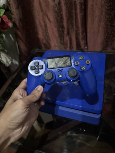 Play station 4 slim jailbreak 1 TB new condition special edition