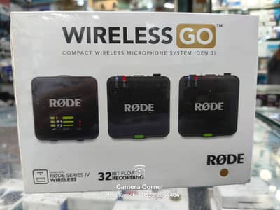 Rode Wireless GO (Gen 3) Box pack With Official warranty