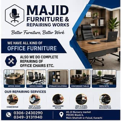 office chair repairing