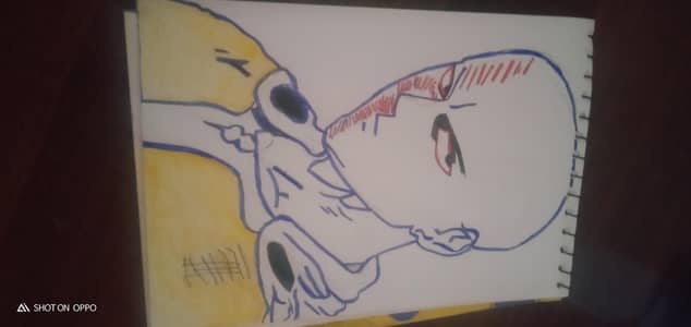One punch man art