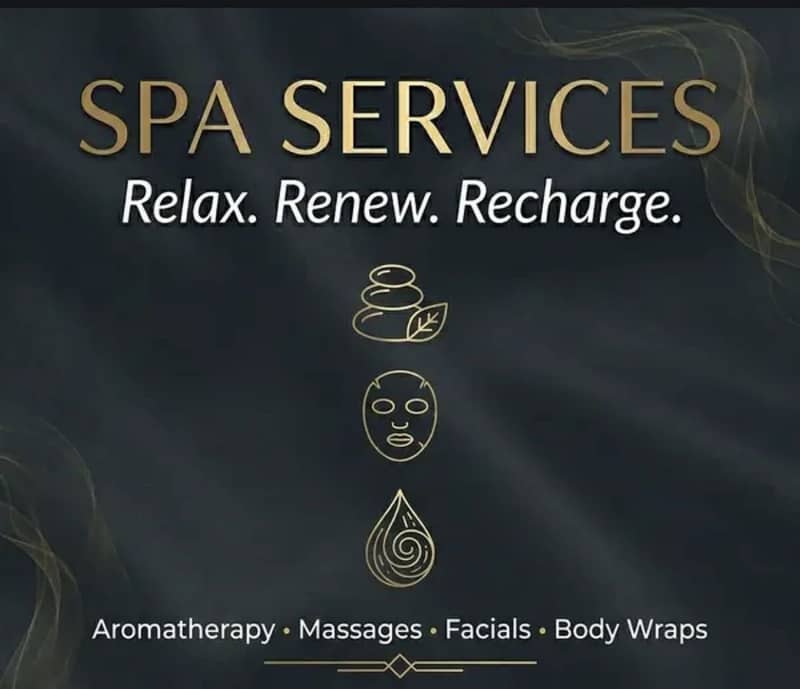 Spa services Available 0