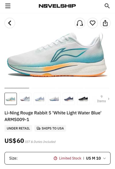 li ning rouge 5 running shoes