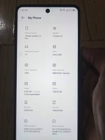 Techno spark10pro for sale|10/10 condition
