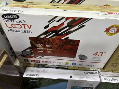 43 inch box pack led andriod wifi google tv free home delivery