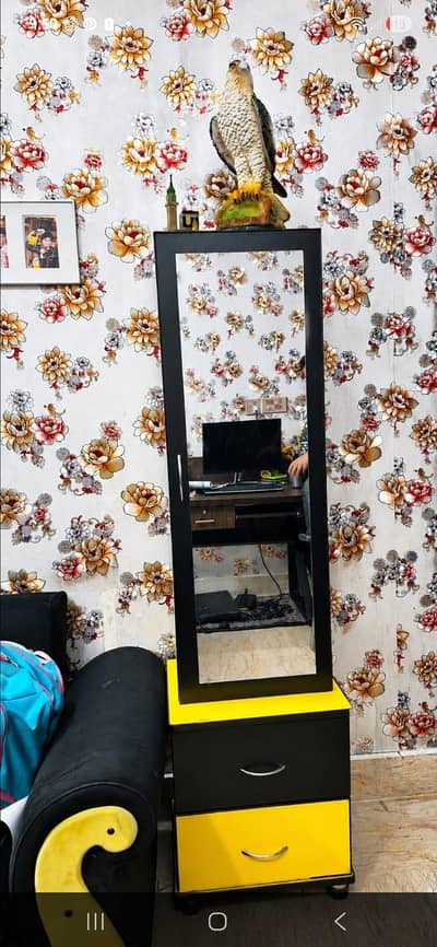 modern yellow and black kids bunk bed