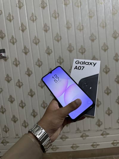 Samsung Ao7 6/128 pta approved full box  10/10