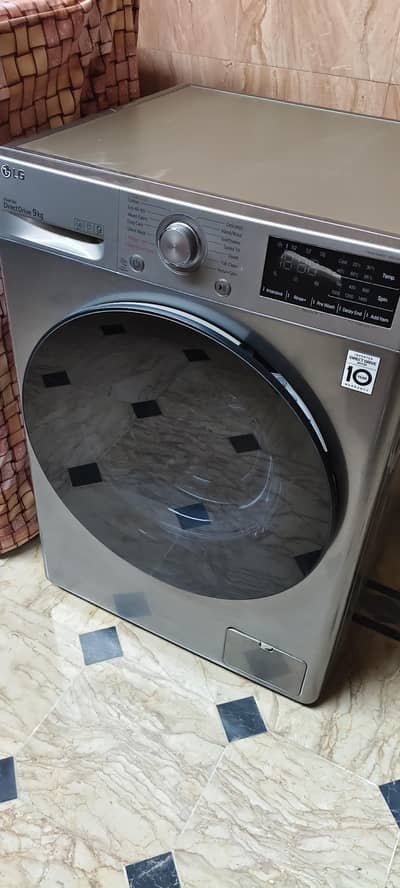 LG Inverter 9kg (Washer & dryer) like New