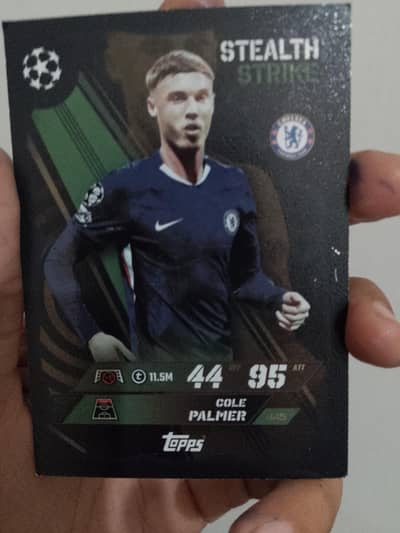 soccer card of cole palmer
