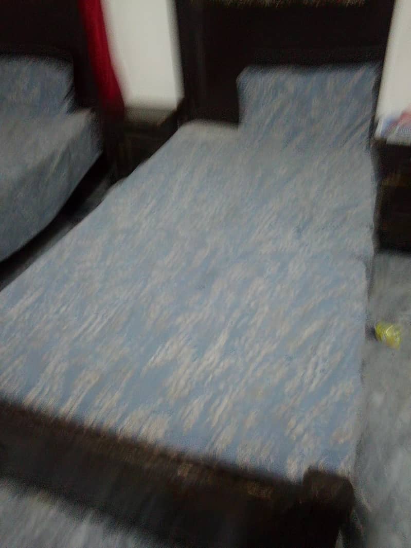 bed and side table 1