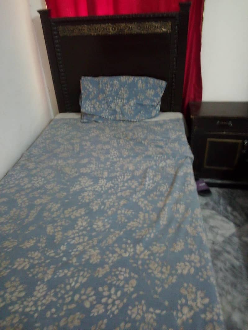 bed and side table 2