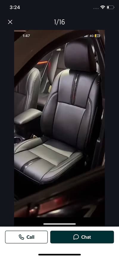 Seats poshish & cover available home service be available ha