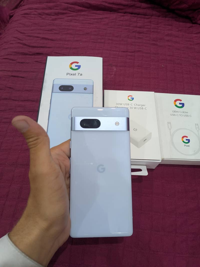 Pixel 7a with Box 1